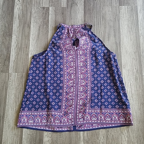 Joie Bradie Navy Blue Silk Tank Top S - Picture 10 of 10